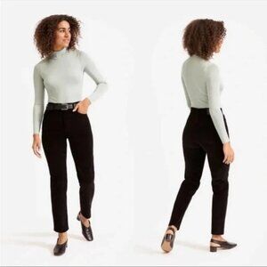 Everlane Baby Cord cheeky Crop Straight Leg Pant Size 27